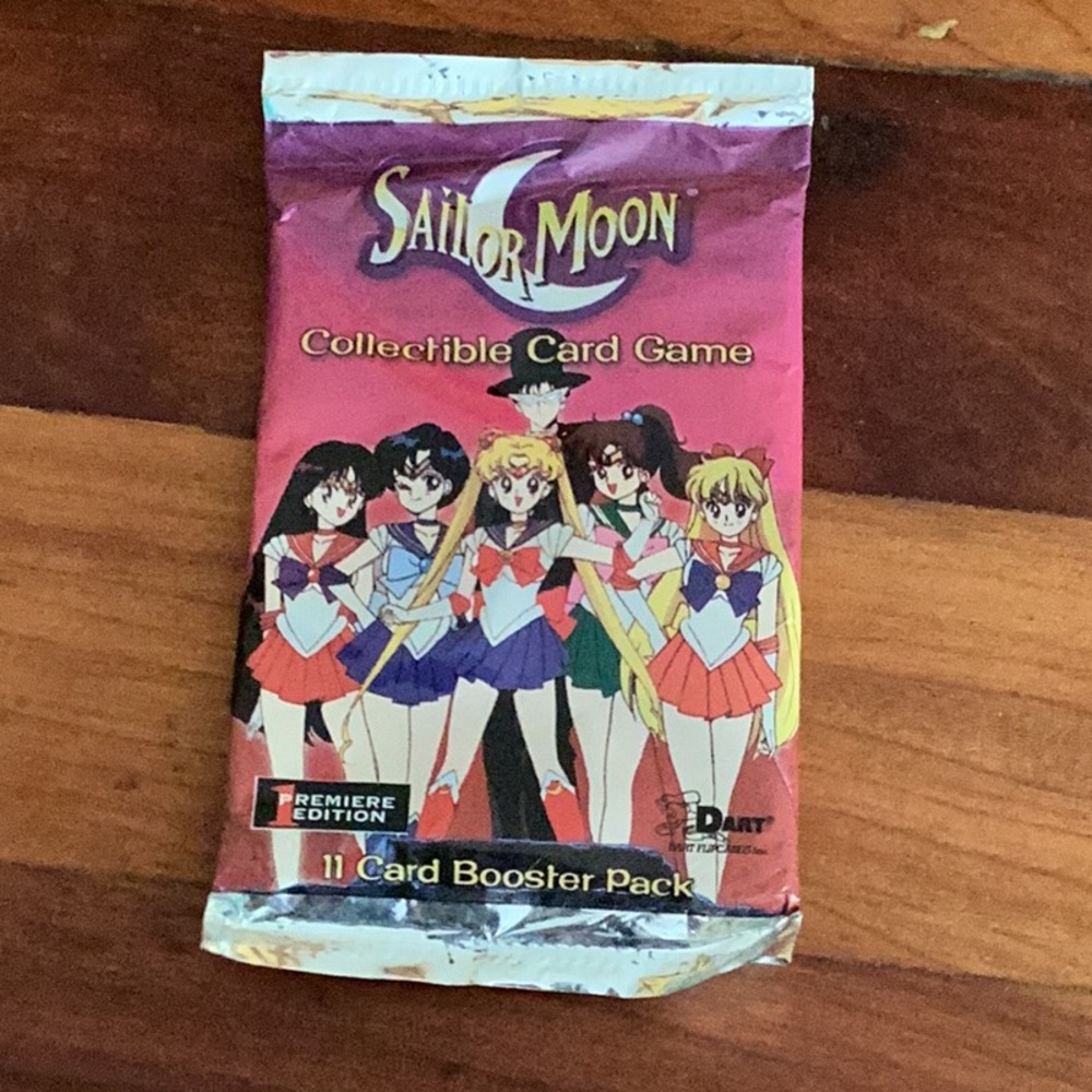 🌛 Vintage SAILOR MOON Premier Edition, 11 Card Booster Pack Sealed 2000